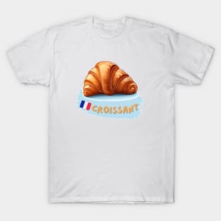 Croissant | Traditional French Cuisine T-Shirt